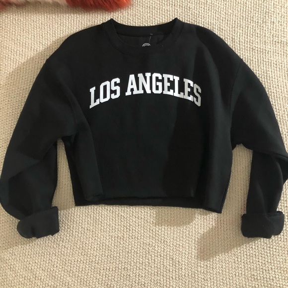 COPY - LOS ANGELES black Sweater - Picture 4 of 6